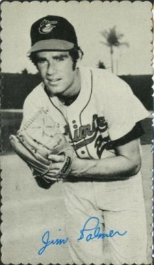 1974 Topps Deckle Edge Jim Palmer #45 Baseball Card