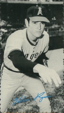 1974 Topps Deckle Edge Nolan Ryan #41 Baseball Card
