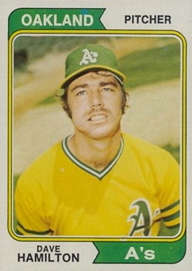 1974 Topps Dave Hamilton #633 Baseball Card