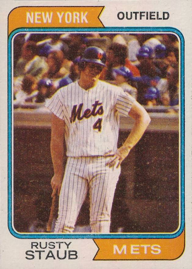 1974 Topps Rusty Staub #629 Baseball Card