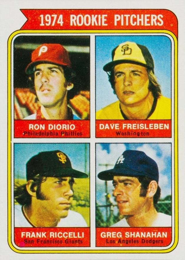 1974 Topps 1974 Rookie Pitchers #599w Baseball Card