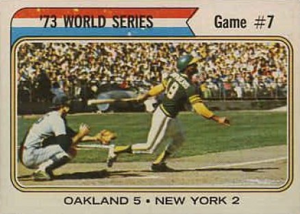 1974 Topps World Series Game 7 #478 Baseball Card