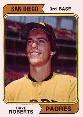 1974 Topps Dave Roberts #309s Baseball Card