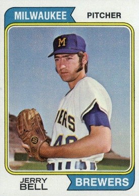 1974 Topps Jerry Bell #261 Baseball Card