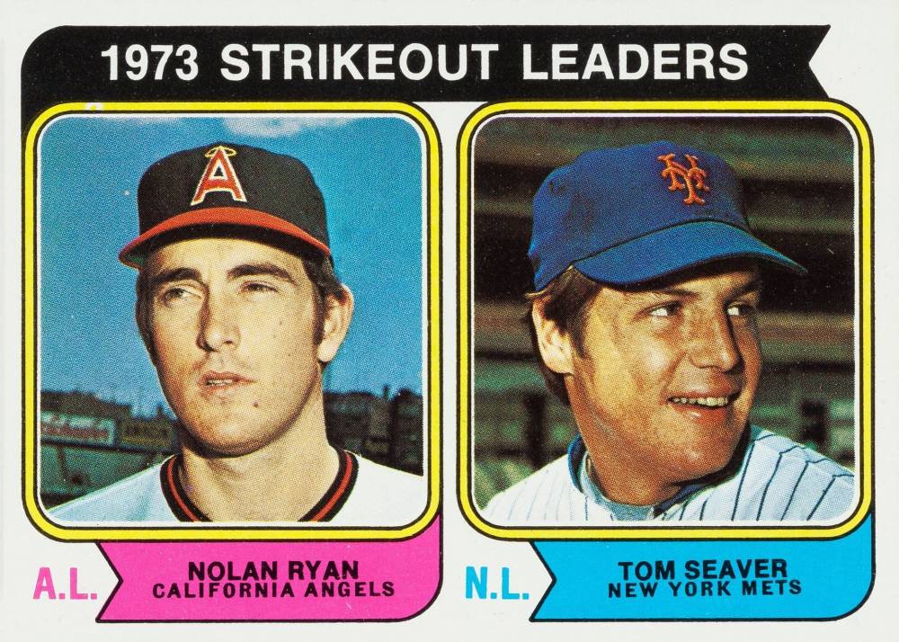 1974 Topps Strikeout Leaders #207 Baseball Card