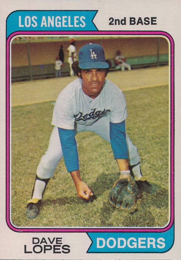 1974 Topps Dave Lopes #112 Baseball Card