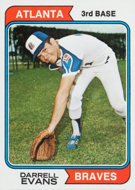 1974 Topps Darrell Evans #140 Baseball Card