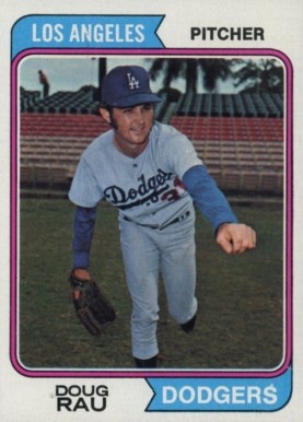 1974 Topps Doug Rau #64 Baseball Card