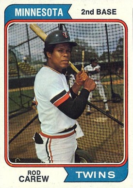 1974 Topps Rod Carew #50 Baseball Card