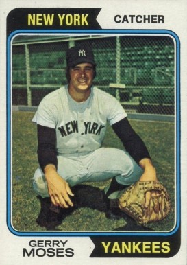 1974 Topps Gerry Moses #19 Baseball Card
