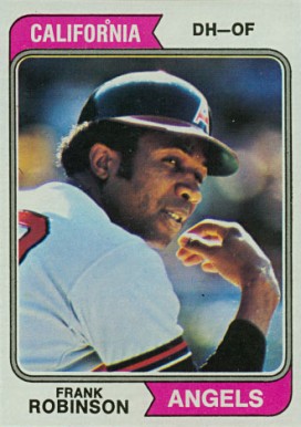 1974 Topps Frank Robinson #55 Baseball Card