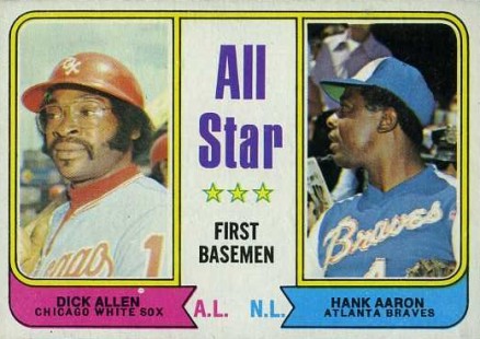 1974 Topps All-Star First Basemen #332 Baseball Card