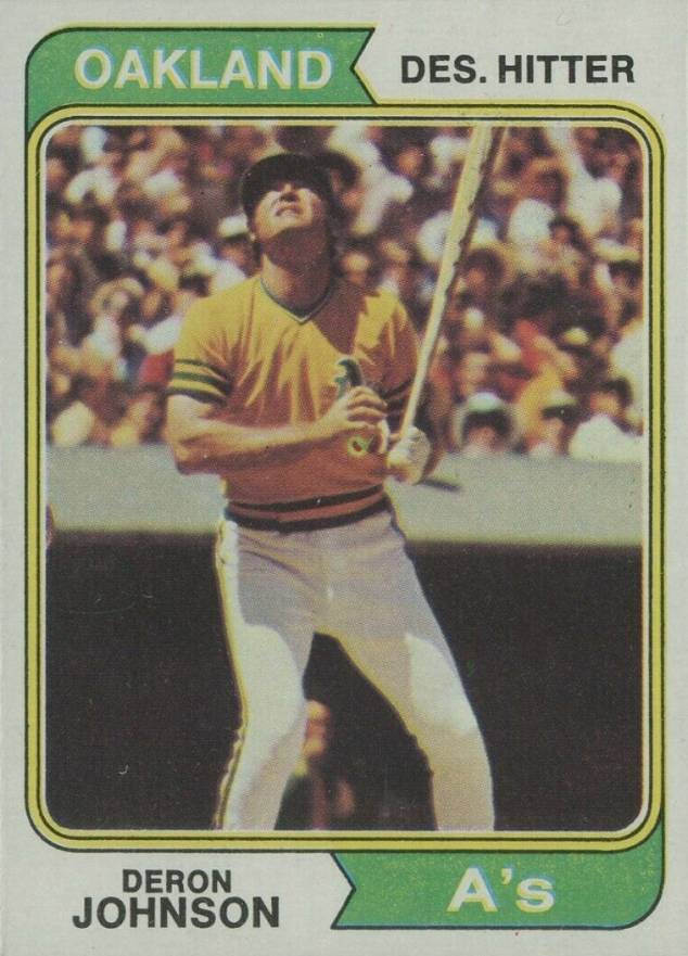 1974 Topps Deron Johnson #312 Baseball Card