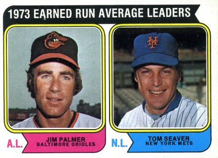 1974 Topps Earned Run Average Leaders #206 Baseball Card