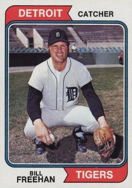 1974 Topps Bill Freehan #162 Baseball Card