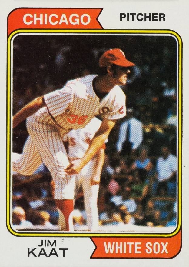 1974 Topps Jim Kaat #440 Baseball Card