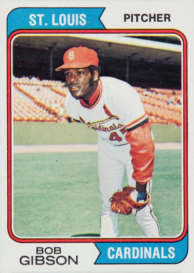 1974 Topps Bob Gibson #350 Baseball Card