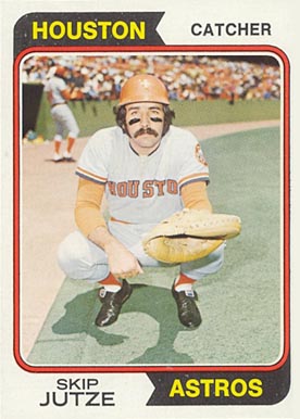 1974 Topps Skip Jutze #328 Baseball Card