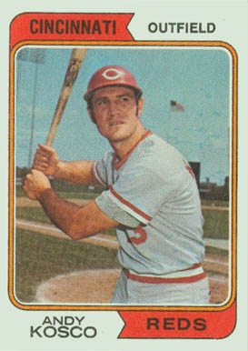 1974 Topps Andy Kosco #34 Baseball Card