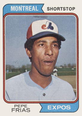 1974 Topps Pepe Frias #468 Baseball Card
