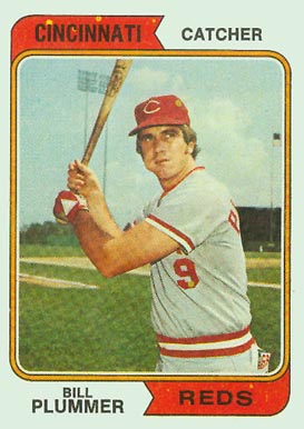 1974 Topps Bill Plummer #524 Baseball Card