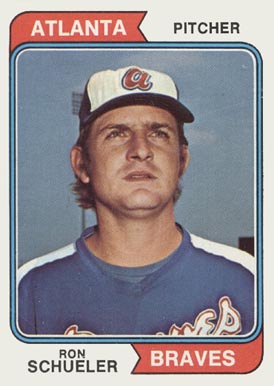 1974 Topps Ron Schueler #544 Baseball Card