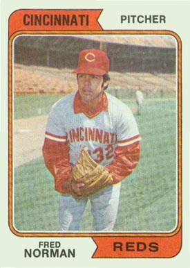 1974 Topps Fred Norman #581 Baseball Card