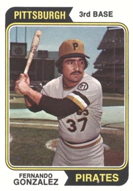 1974 Topps Fernando Gonzalez #649 Baseball Card