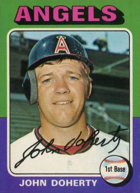 1975 O-Pee-Chee John Doherty #524 Baseball Card