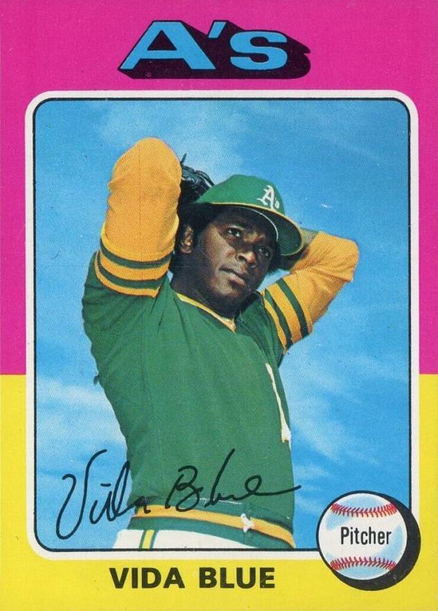 1975 O-Pee-Chee Vida Blue #510 Baseball Card
