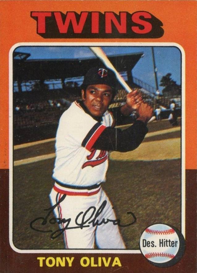 1975 O-Pee-Chee Tony Oliva #325 Baseball Card