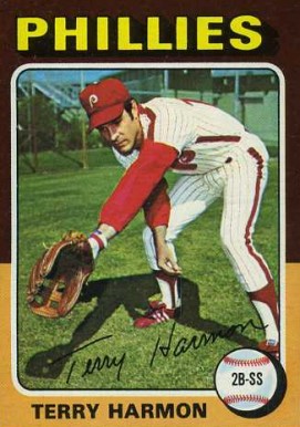 1975 Topps Mini Terry Harmon #399 Baseball Card