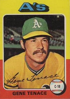 1975 Topps Mini Gene Tenace #535 Baseball Card