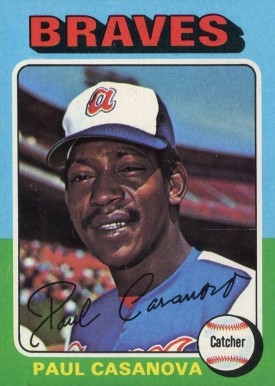 1975 Topps Mini Paul Casanova #633 Baseball Card