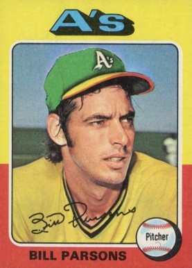 1975 Topps Mini Bill Parsons #613 Baseball Card
