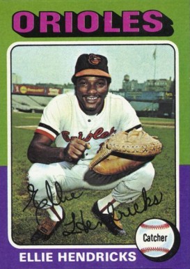 1975 Topps Mini Elrod Hendricks #609 Baseball Card