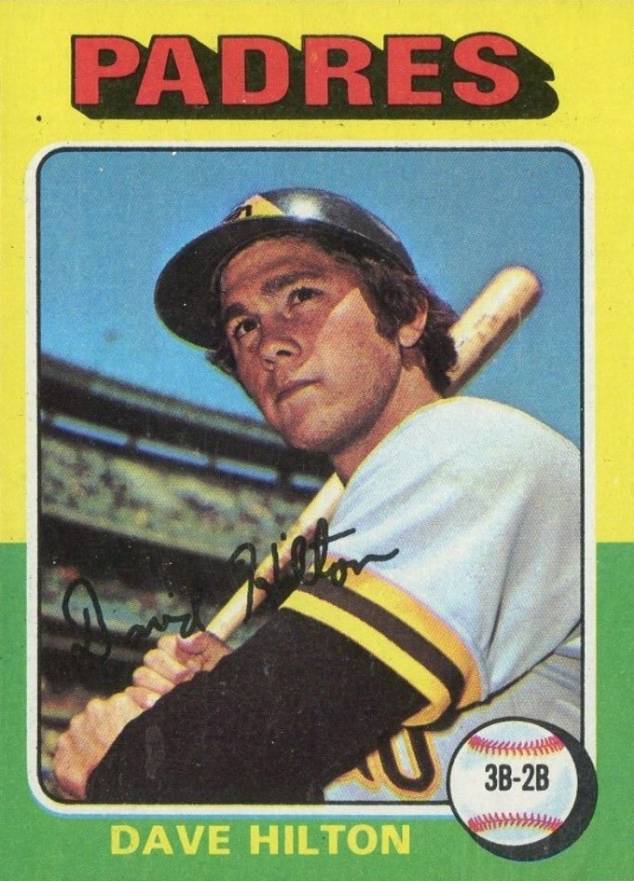 1975 Topps Mini Dave Hilton #509 Baseball Card