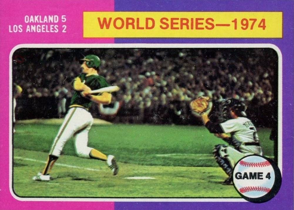 1975 Topps Mini World Series Game 4 #464 Baseball Card
