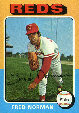 1975 Topps Mini Fred Norman #396 Baseball Card