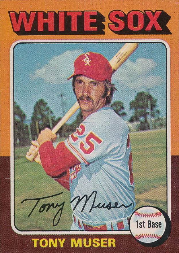 1975 Topps Mini Tony Muser #348 Baseball Card