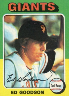 1975 Topps Mini Ed Goodson #322 Baseball Card