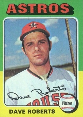 1975 Topps Mini Dave Roberts #301 Baseball Card