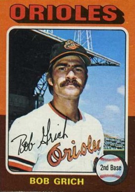 1975 Topps Mini Bobby Grich #225 Baseball Card