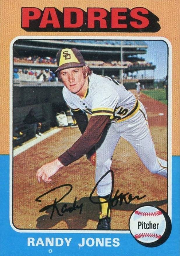 1975 Topps Mini Randy Jones #248 Baseball Card