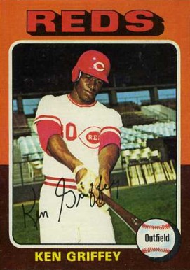 1975 Topps Mini Ken Griffey #284 Baseball Card