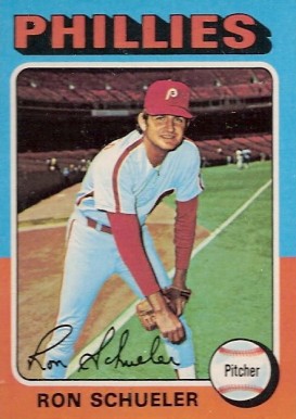 1975 Topps Mini Ron Schueler #292 Baseball Card