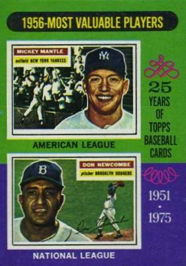 1975 Topps Mini 1956 MVP's #194 Baseball Card