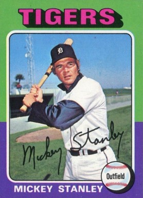 1975 Topps Mini Mickey Stanley #141 Baseball Card