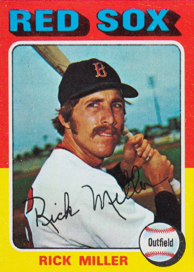 1975 Topps Mini Rick Miller #103 Baseball Card
