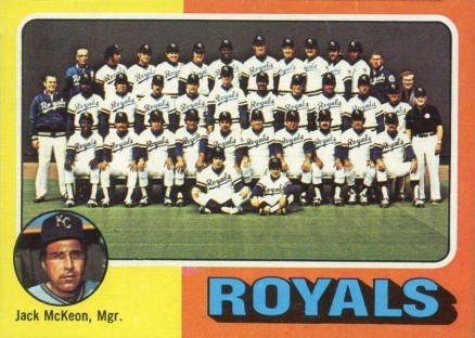 1975 Topps Mini Royals Team #72 Baseball Card